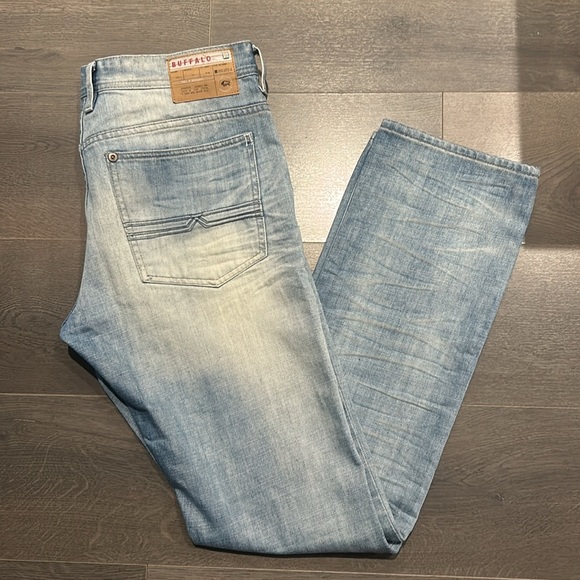 Buffalo David Bitton Evan Basic Slim Jeans size 33/34 - Picture 1 of 16